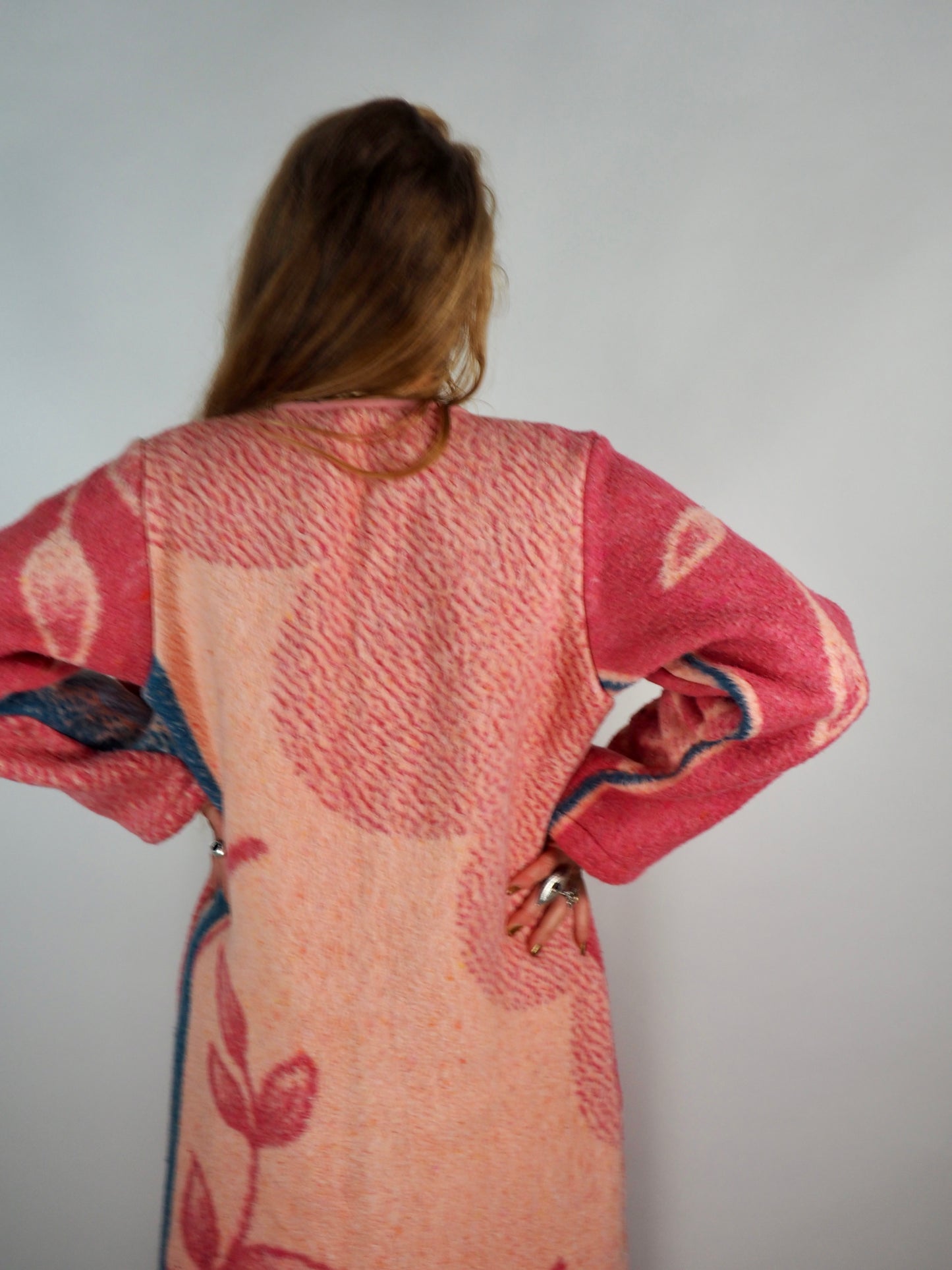 Introducing the *Vintage Fleece Blanket Jacket* by Vagabond Ibiza