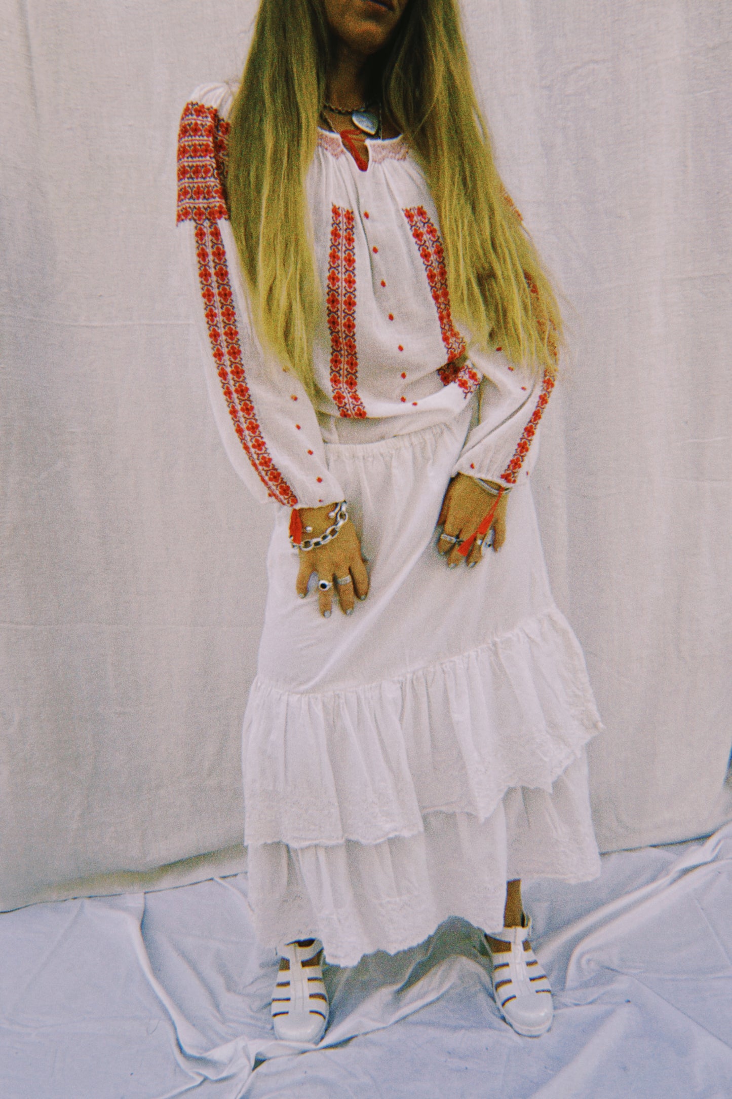 Vintage 1960s Eastern European Hand-Embroidered Blouse – From Vagabond Ibiza Archive