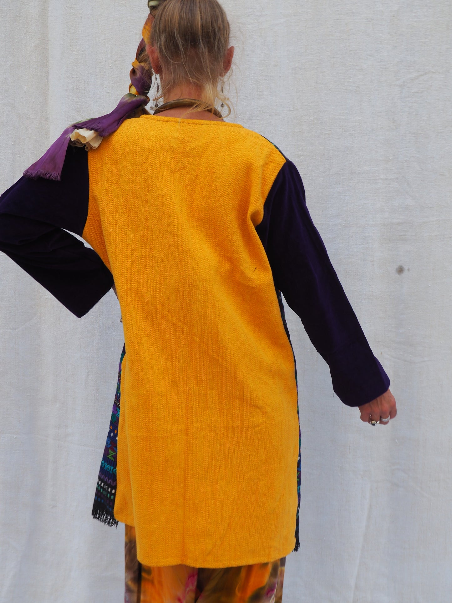 Up-cycled Vintage Guatemalan Textile Jacket – Handmade by Vagabond Ibiza