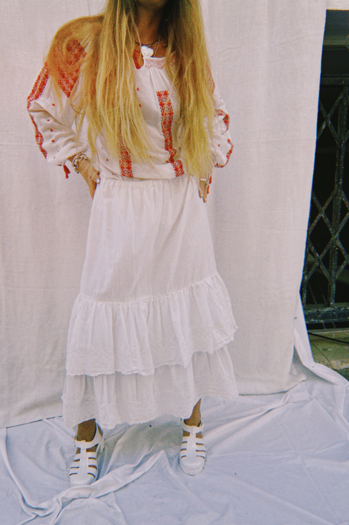 Vintage 1960s Eastern European Hand-Embroidered Blouse – From Vagabond Ibiza Archive