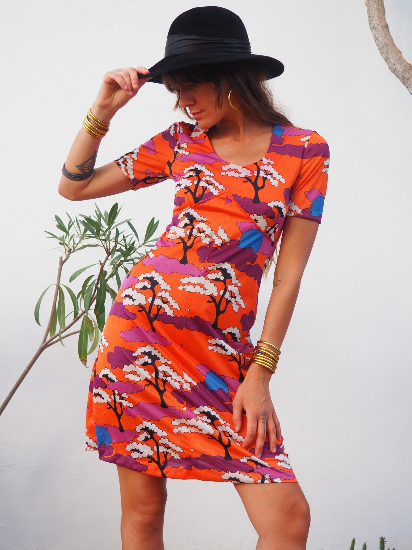 Vintage 1960’s printed summer dress